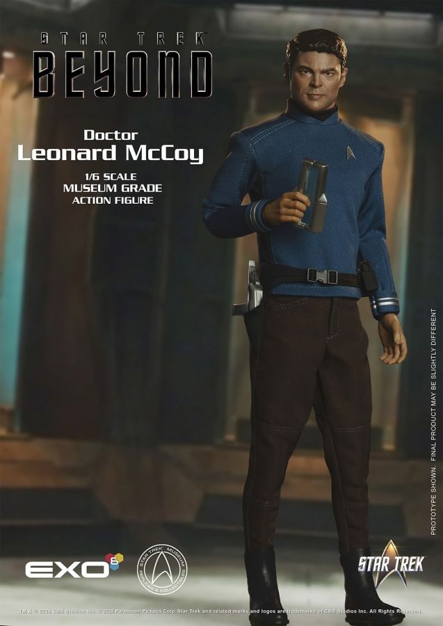 [Pre-Order] Star Trek Museum Grade - Dr. "Bones" McCoy Sixth Scale Figure